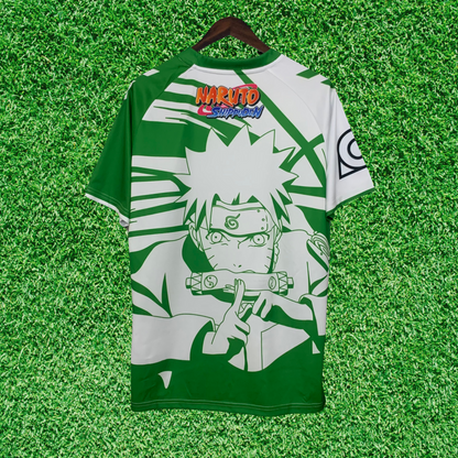 Camiseta especial de aficionado Naruto 25/26 del Real Betis 