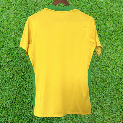 Camiseta local de la selección femenina de Brasil 2025, versión para aficionados 