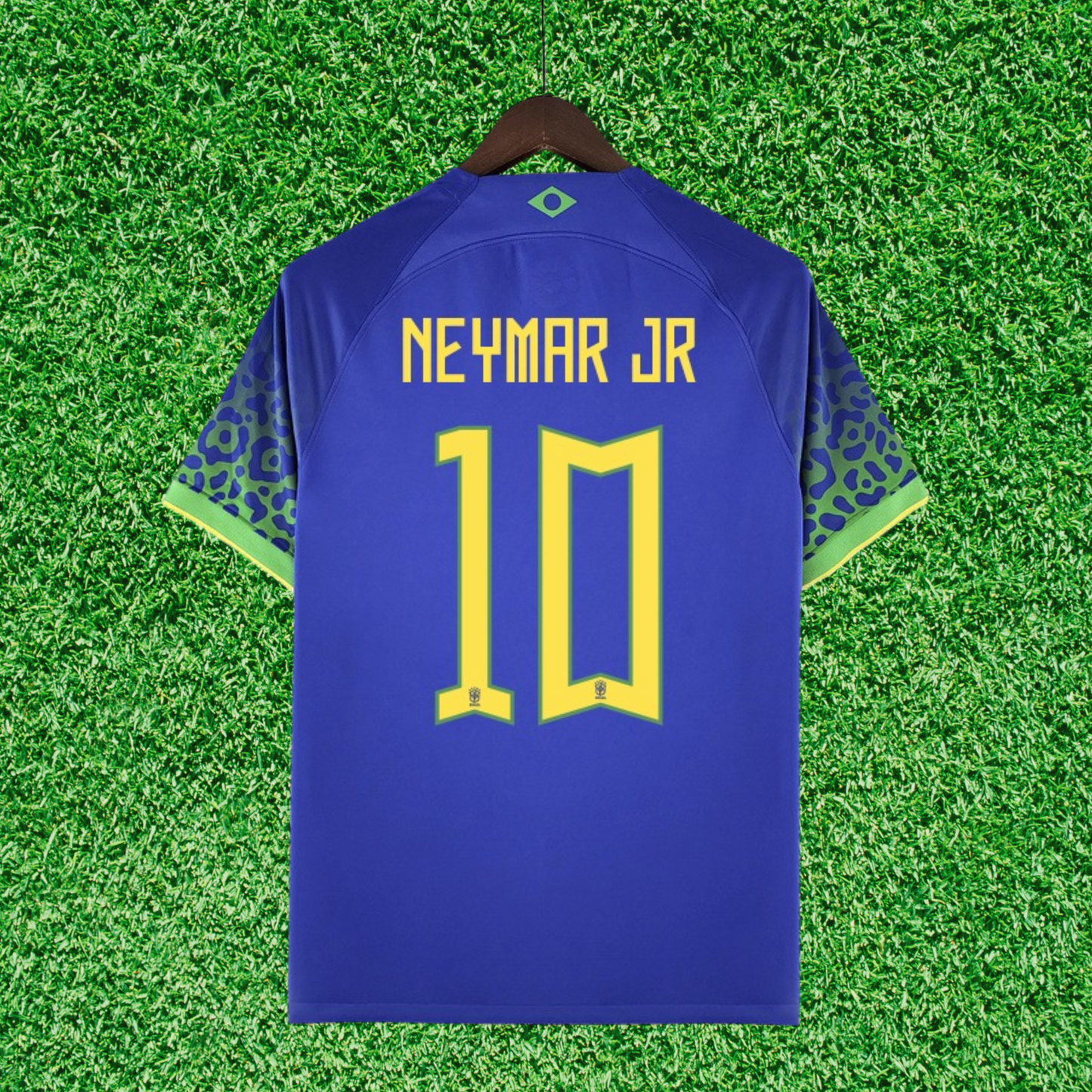 Brazil Away Jersey 2022 Fan Version