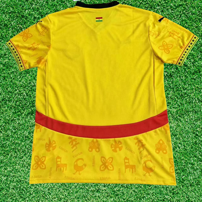 Camiseta de visitante de Ghana 24/25, versión para aficionados 