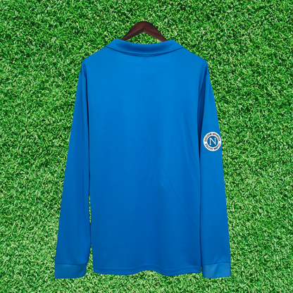 Camisa SSC Napoli I 87/88 Retrô Manga Longa