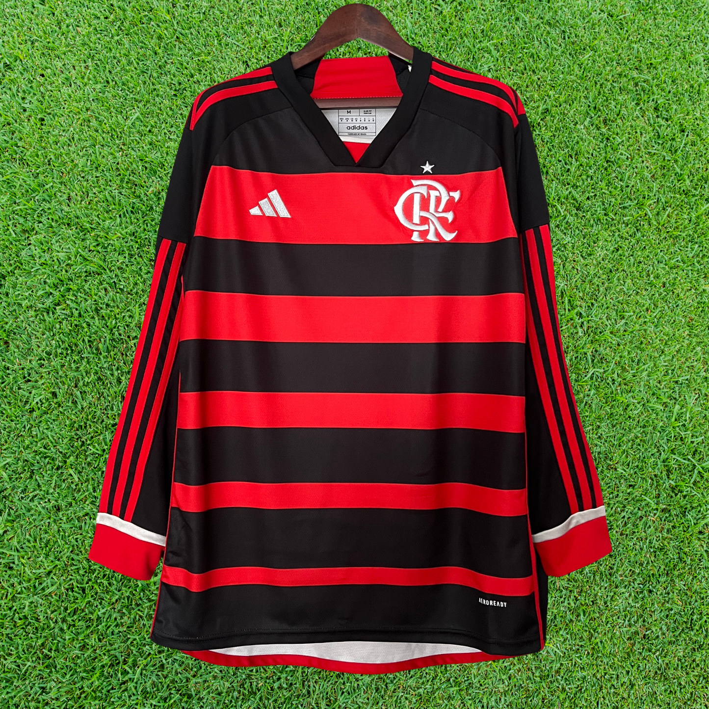Camisa Flamengo I 24/25 Manga Longa