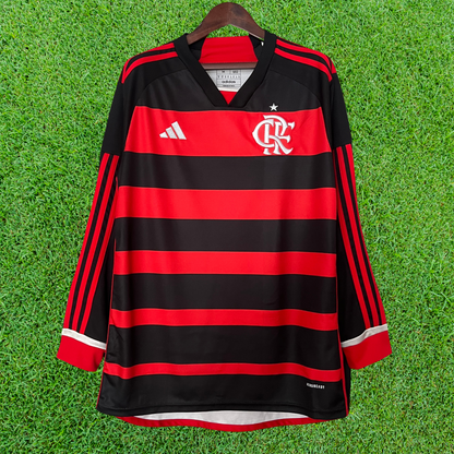 Camisa Flamengo I 24/25 Manga Longa