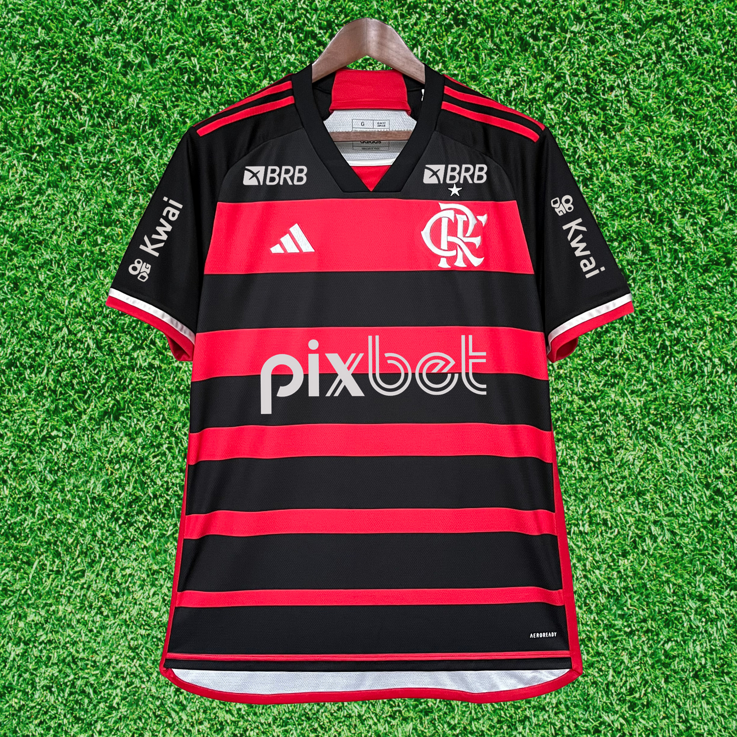 Flamengo Home Jersey 24/25 Fan Version