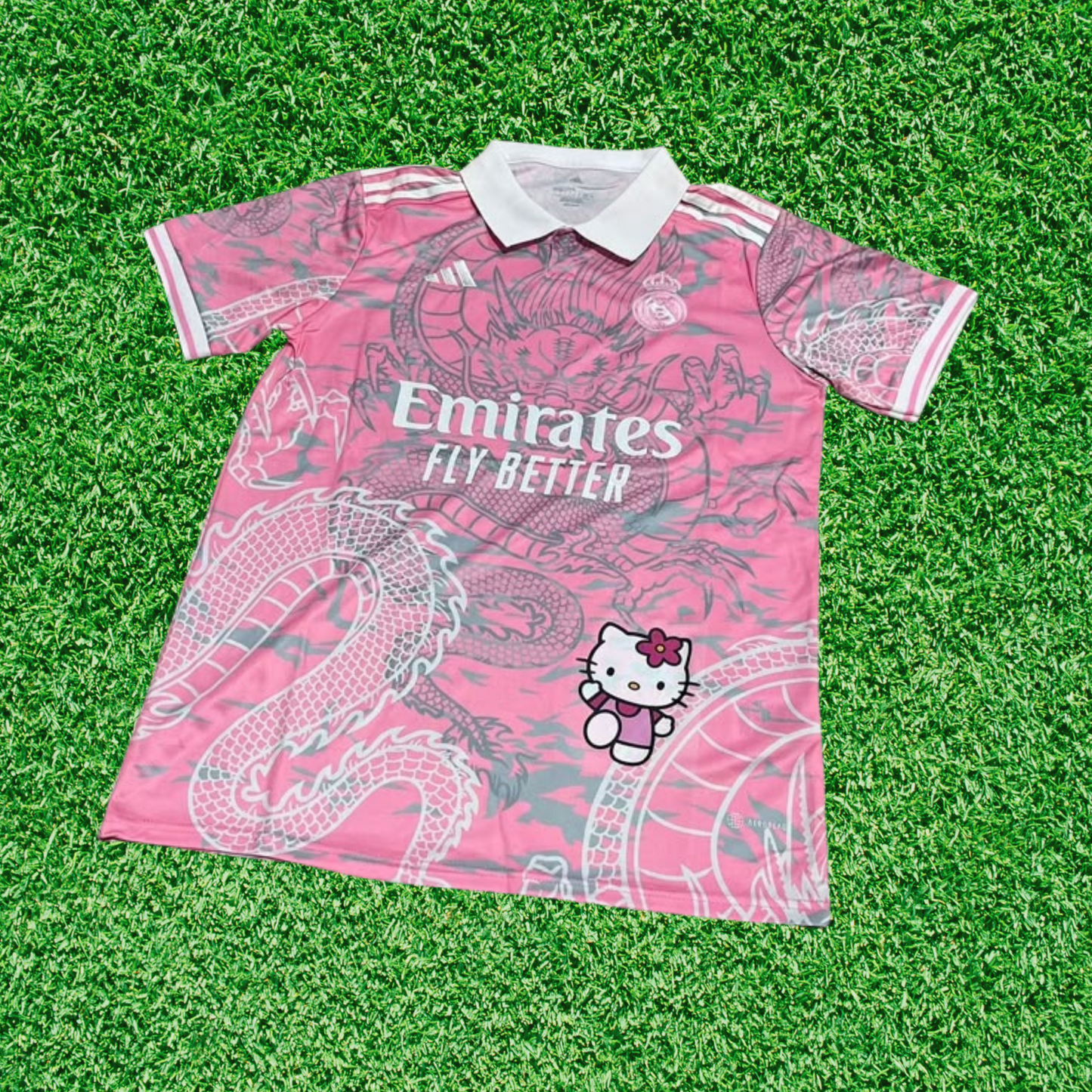Real Madrid Special Edition Pink Dragon Jersey 25/26 Fan Version 
