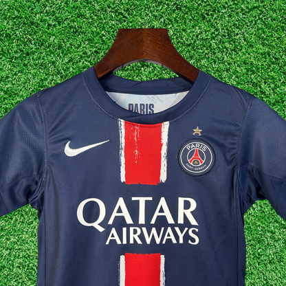 Kit infantil especial Champions 24/25 del Paris Saint-Germain FC (PSG) I 