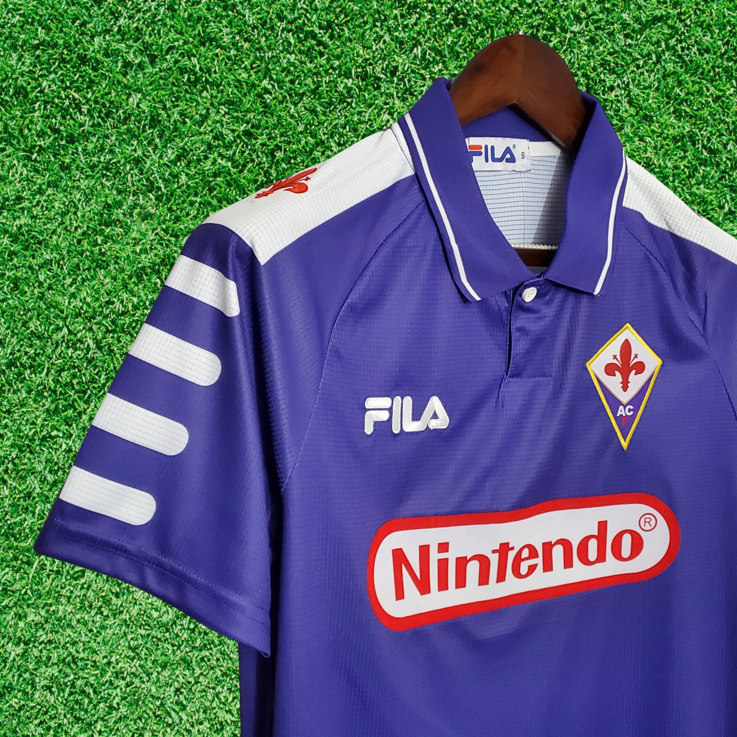 Camiseta de local de la ACF Fiorentina 98/99 Retro 