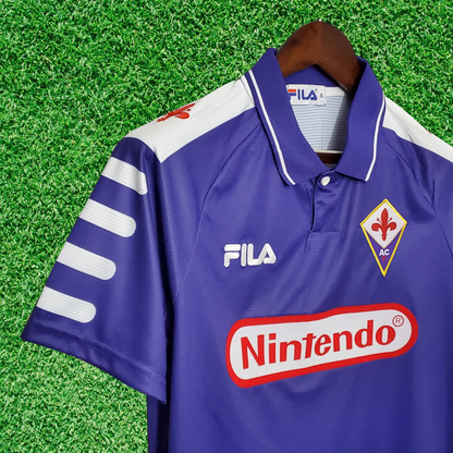 Camiseta de local de la ACF Fiorentina 98/99 Retro 