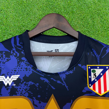 Camisa Atlético Madrid Especial Mulher Maravilha 25/26 Torcedor
