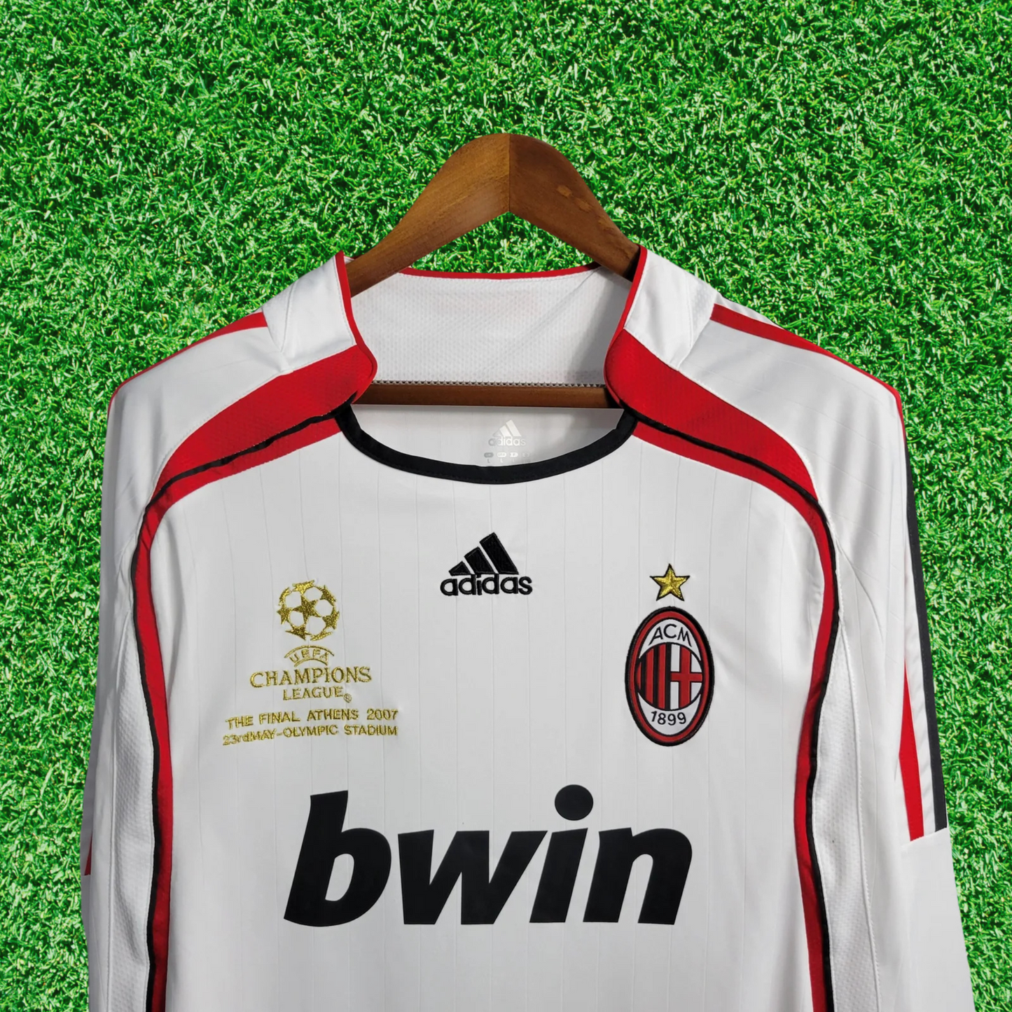 Camiseta retro de manga larga del AC Milan II 06/07 
