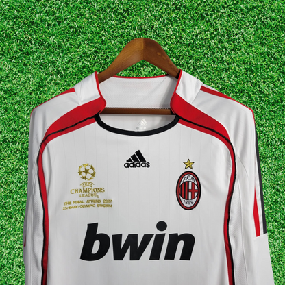 Camiseta retro de manga larga del AC Milan II 06/07 