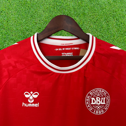 Denmark Home Jersey 2024 Fan Version