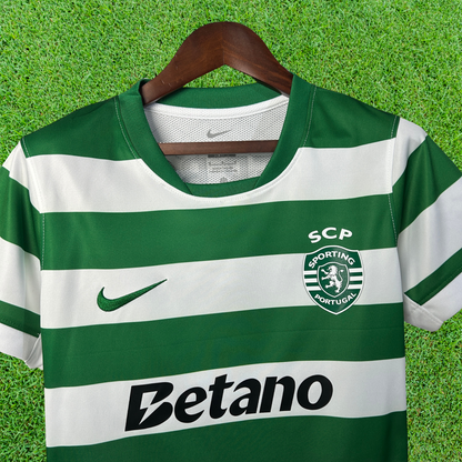 Camiseta local del Sporting CP 25/26, versión para aficionados para mujer 