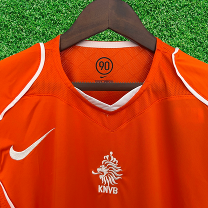 Camiseta retro de local de Holanda 2004 