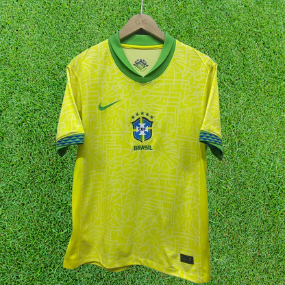 Camiseta local de Brasil 24/25 versión para aficionados 