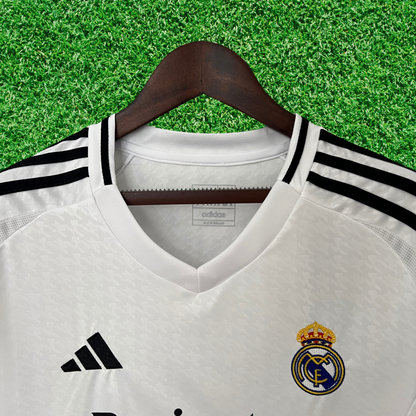 Camiseta local del Real Madrid 24/25, versión para aficionados para mujer 