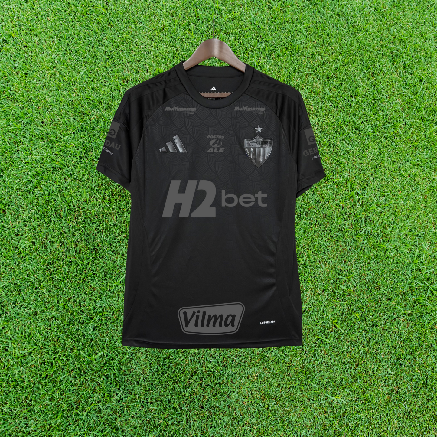 Atlético Mineiro All Black 25/26 Fan Jersey 