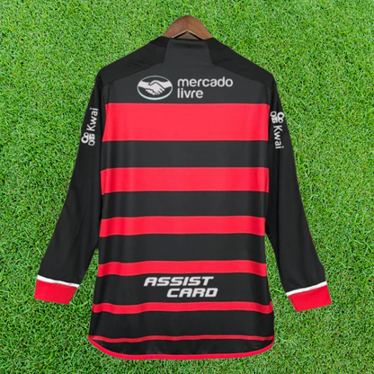 Camisa Flamengo I 24/25 Manga Longa