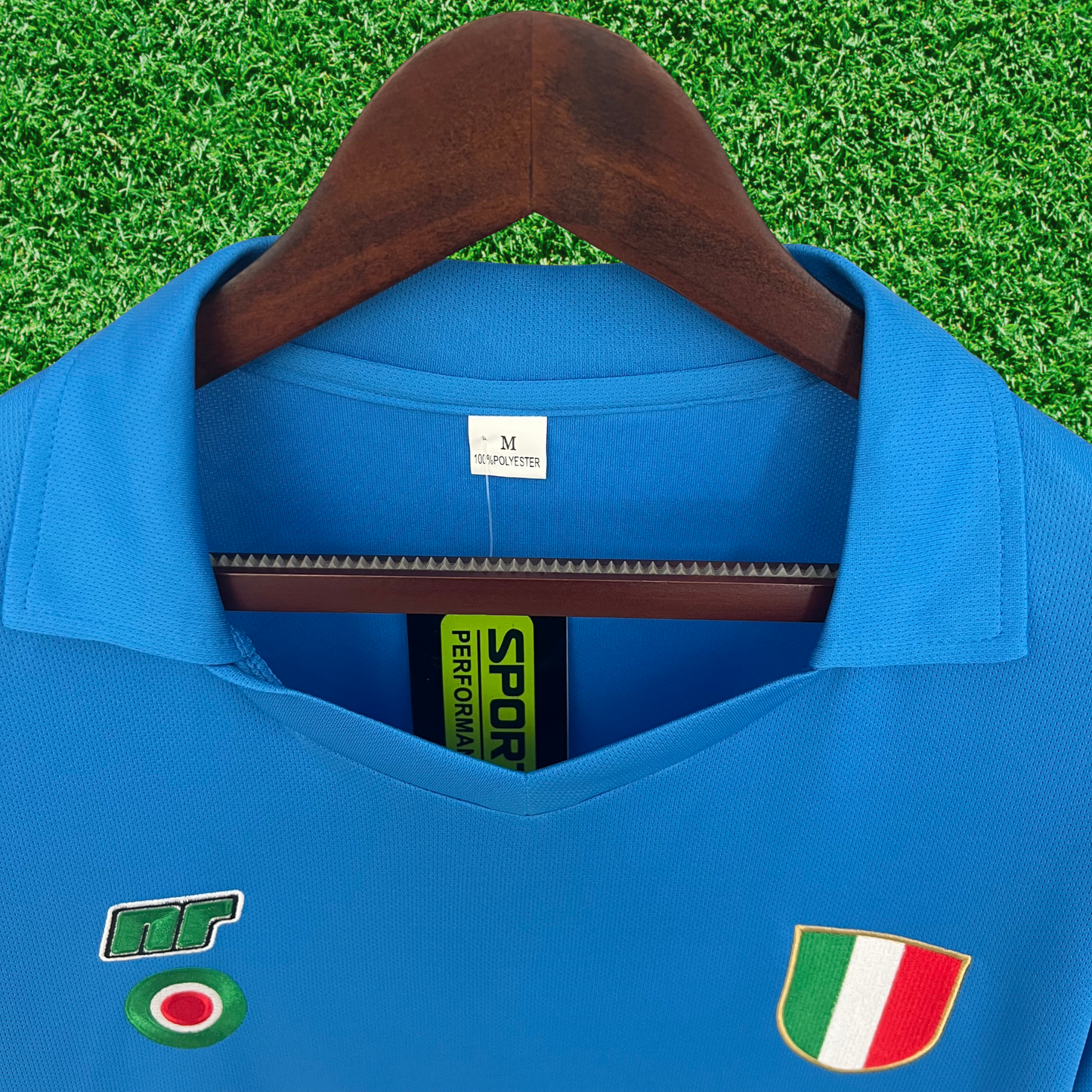 Camisa SSC Napoli I 87/88 Retrô Manga Longa