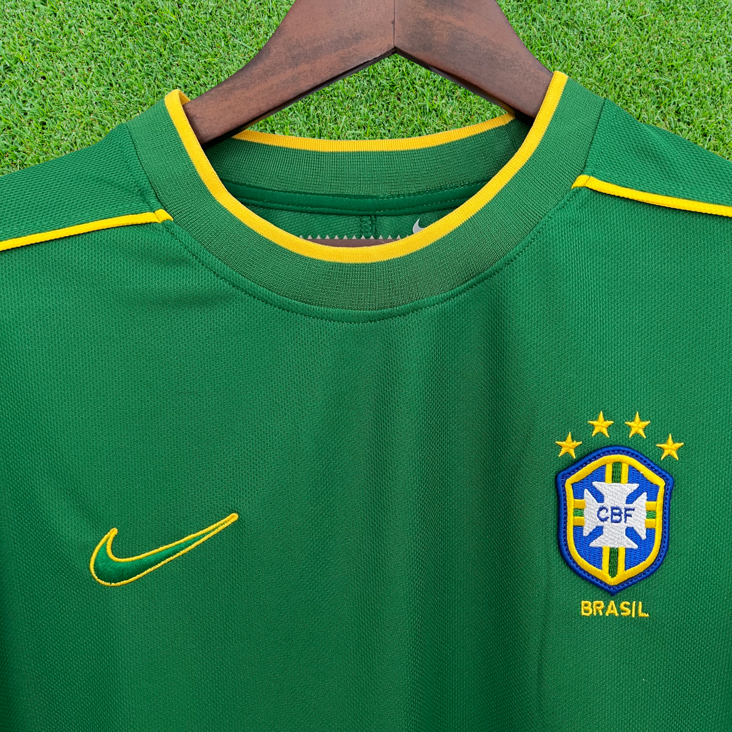 Camisa Brasil Goleiro 1998 Retrô
