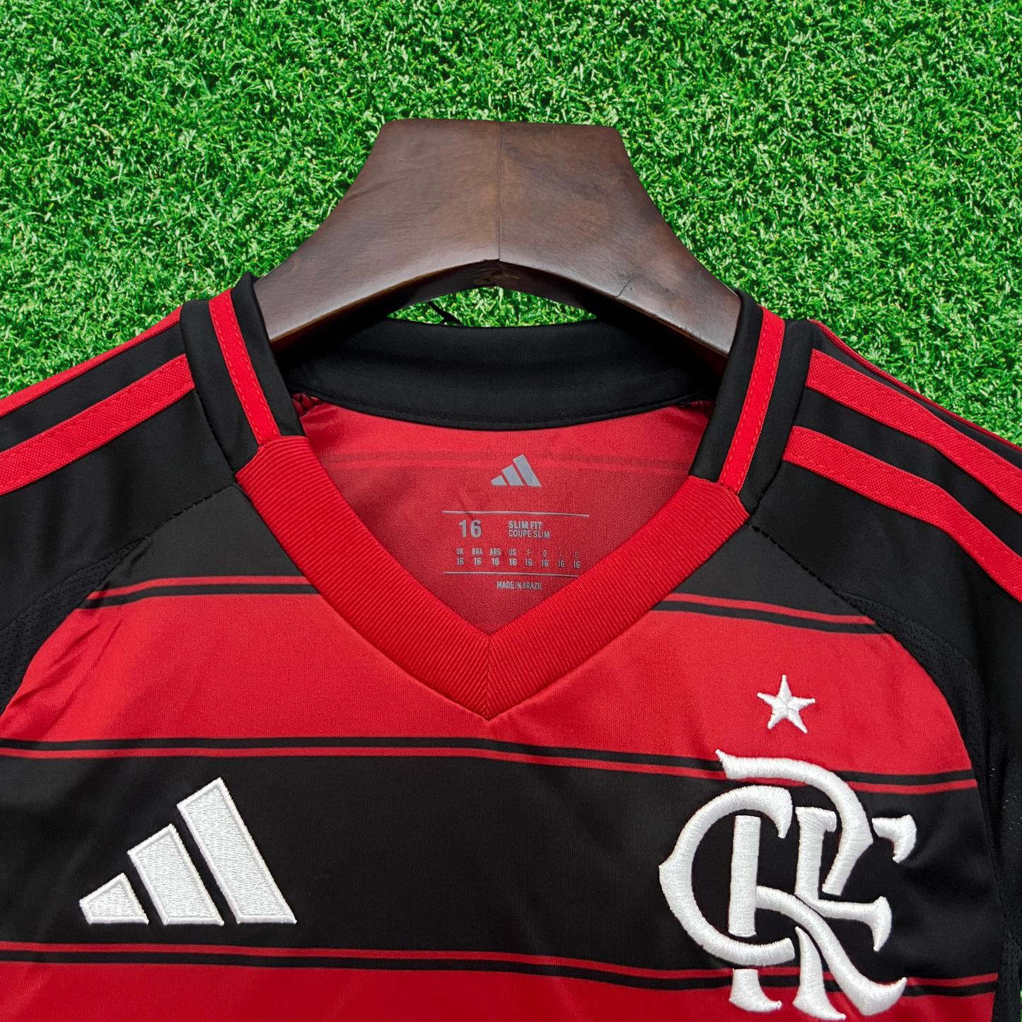 Flamengo Home Kit Long Sleeve 25/26 Kids