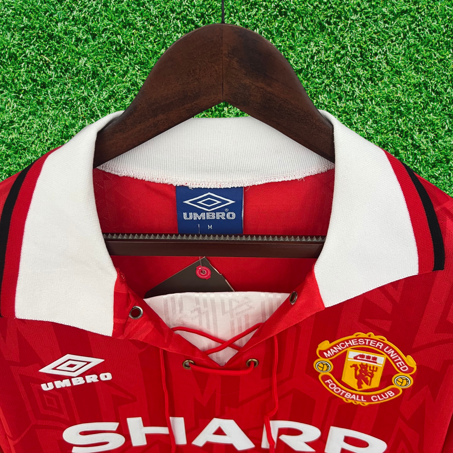 Camiseta de local del Manchester United 92/94 retro de manga larga 