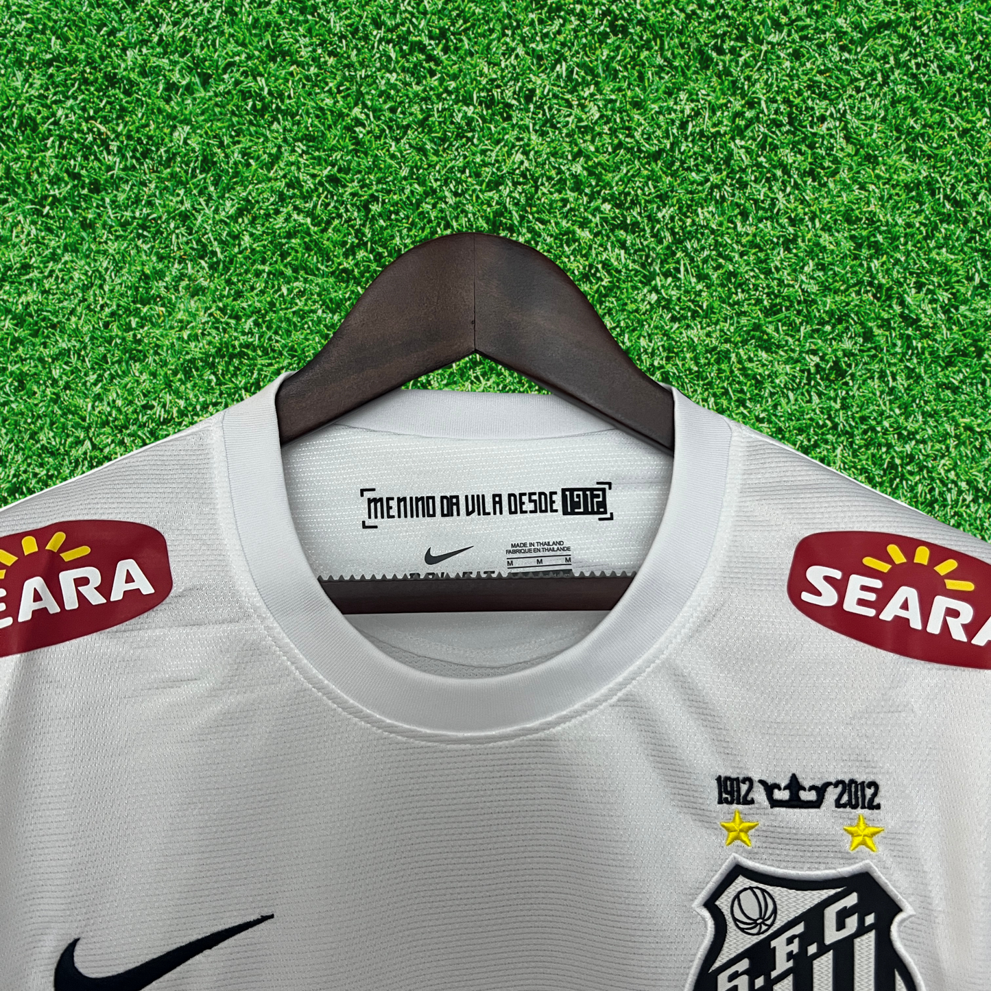 Camisa Santos I 11/12 Retrô Manga Longa