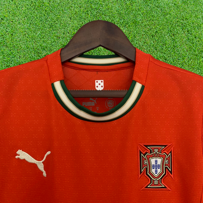 Camisa Portugal I 2025 Feminina Torcedor