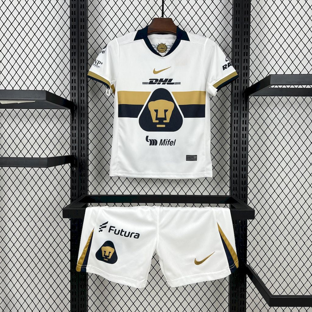 Kit de local para niños Pumas UNAM 2025/26 