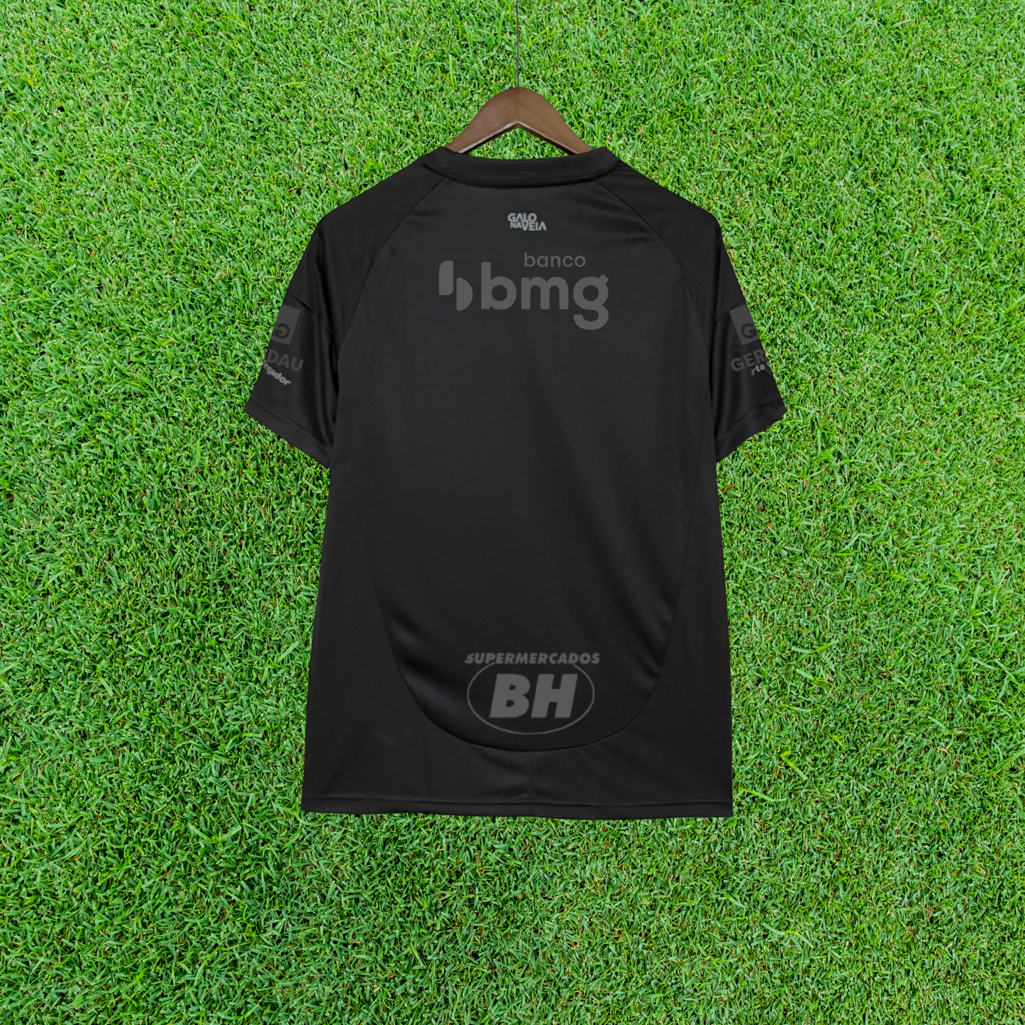 Atlético Mineiro All Black 25/26 Fan Jersey 