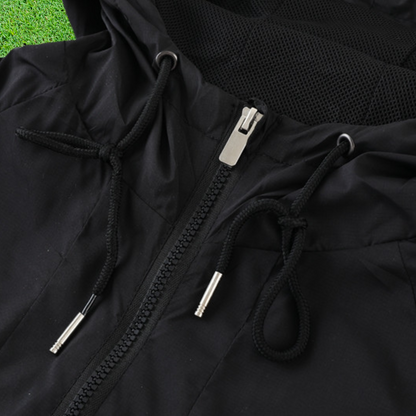 Chaqueta brasileña negra y blanca 