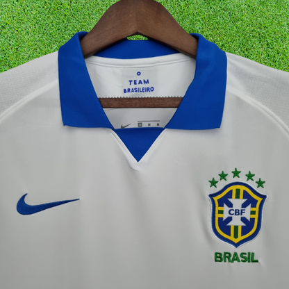 Camiseta de visitante de Brasil 2019, versión para aficionados 