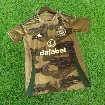 Camiseta de tercera equipación del Celtic FC 24/25, versión para aficionados 
