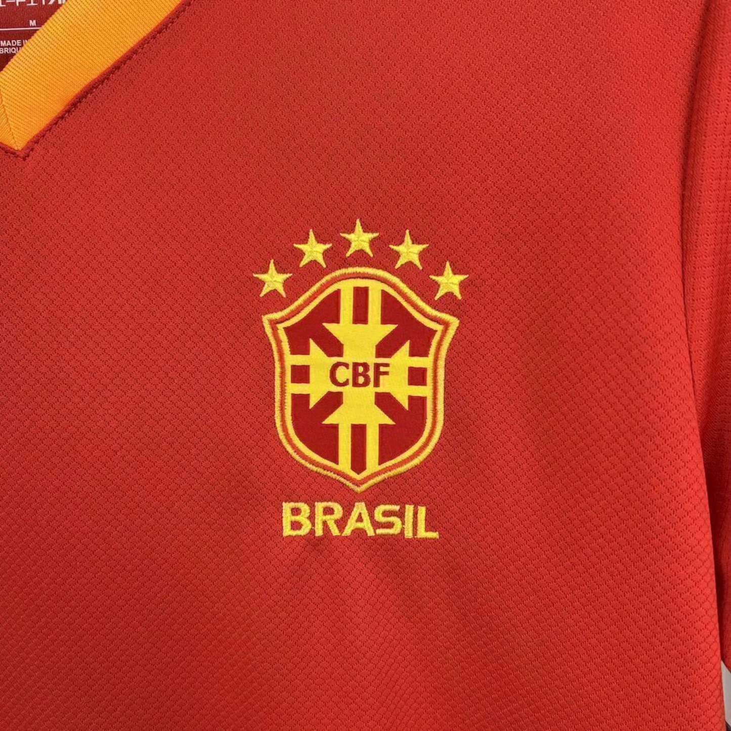 Brazil Special Red Jersey Jordan 25/26 Fan Version 