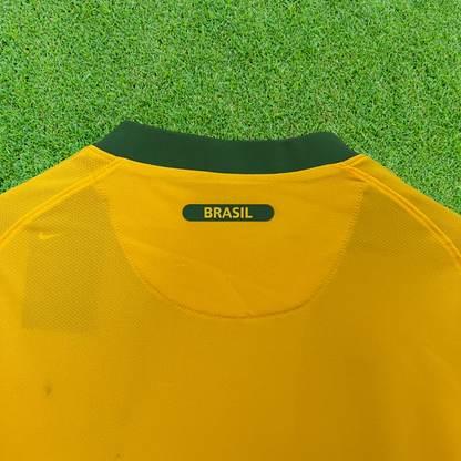 Camiseta retro de local de Brasil 2010 