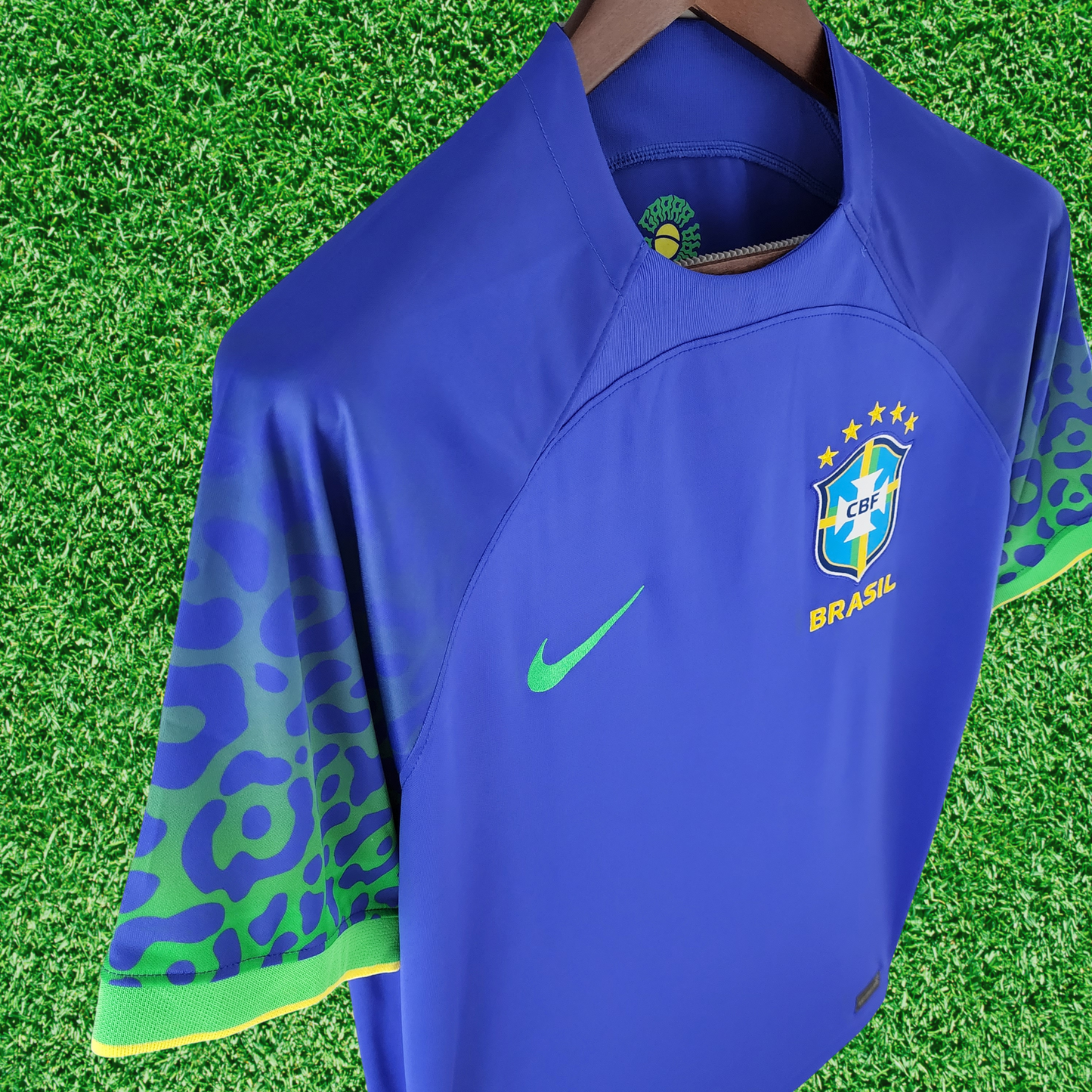 Brazil Away Jersey 2022 Fan Version