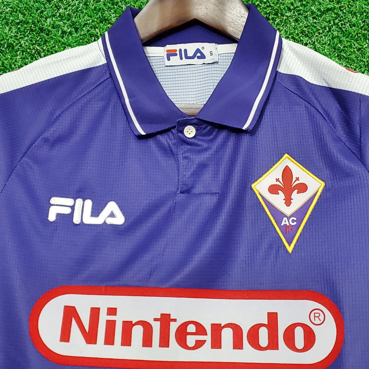 Camiseta de local de la ACF Fiorentina 98/99 Retro 