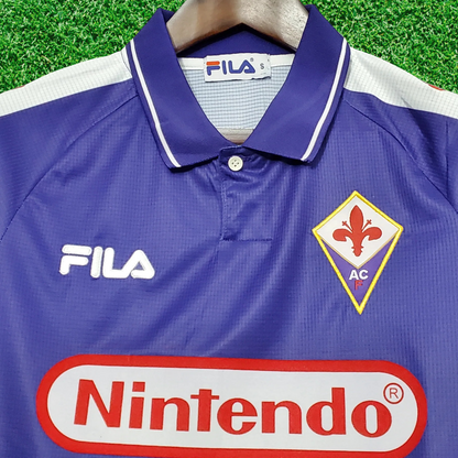 Camiseta de local de la ACF Fiorentina 98/99 Retro 