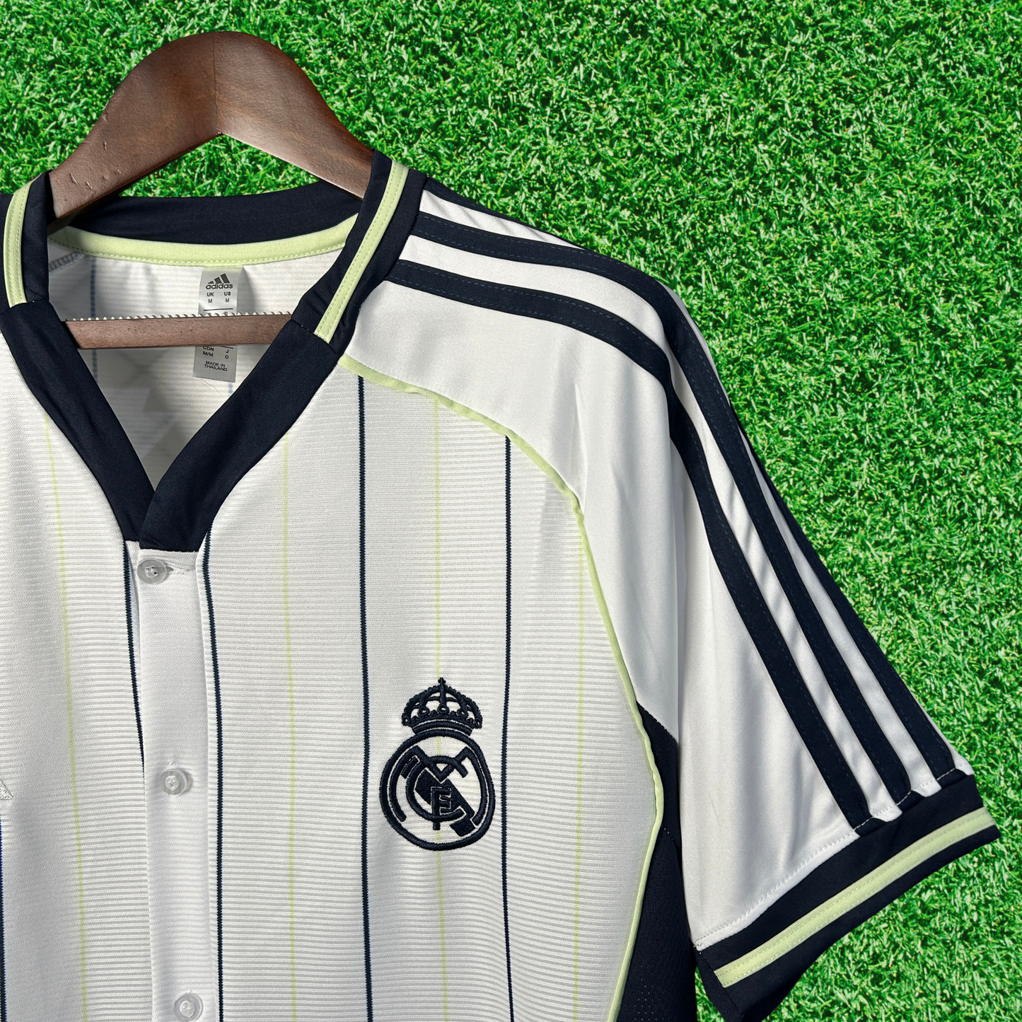 Camisa Real Madrid Baseball - US Pack 25/26 Retrô