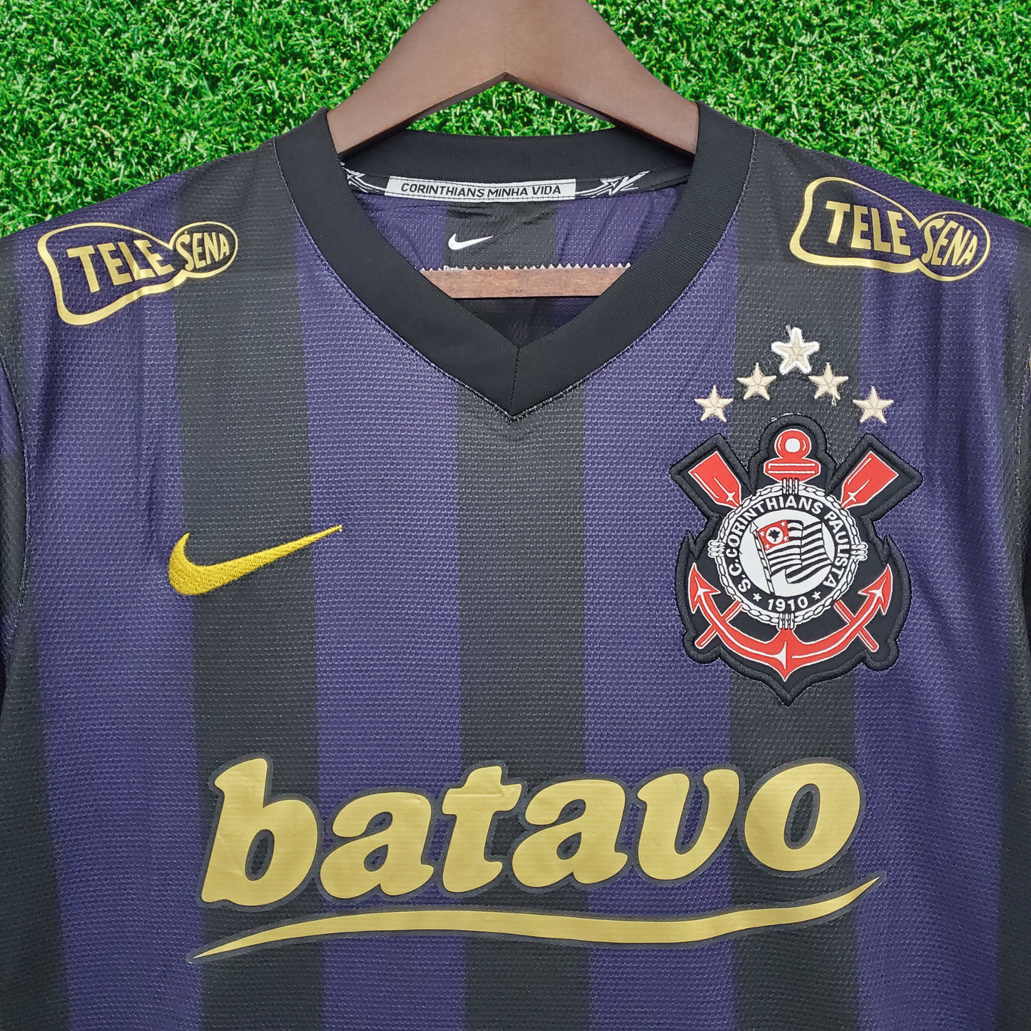 Camiseta retro de la tercera equipación del Corinthians 09/10 