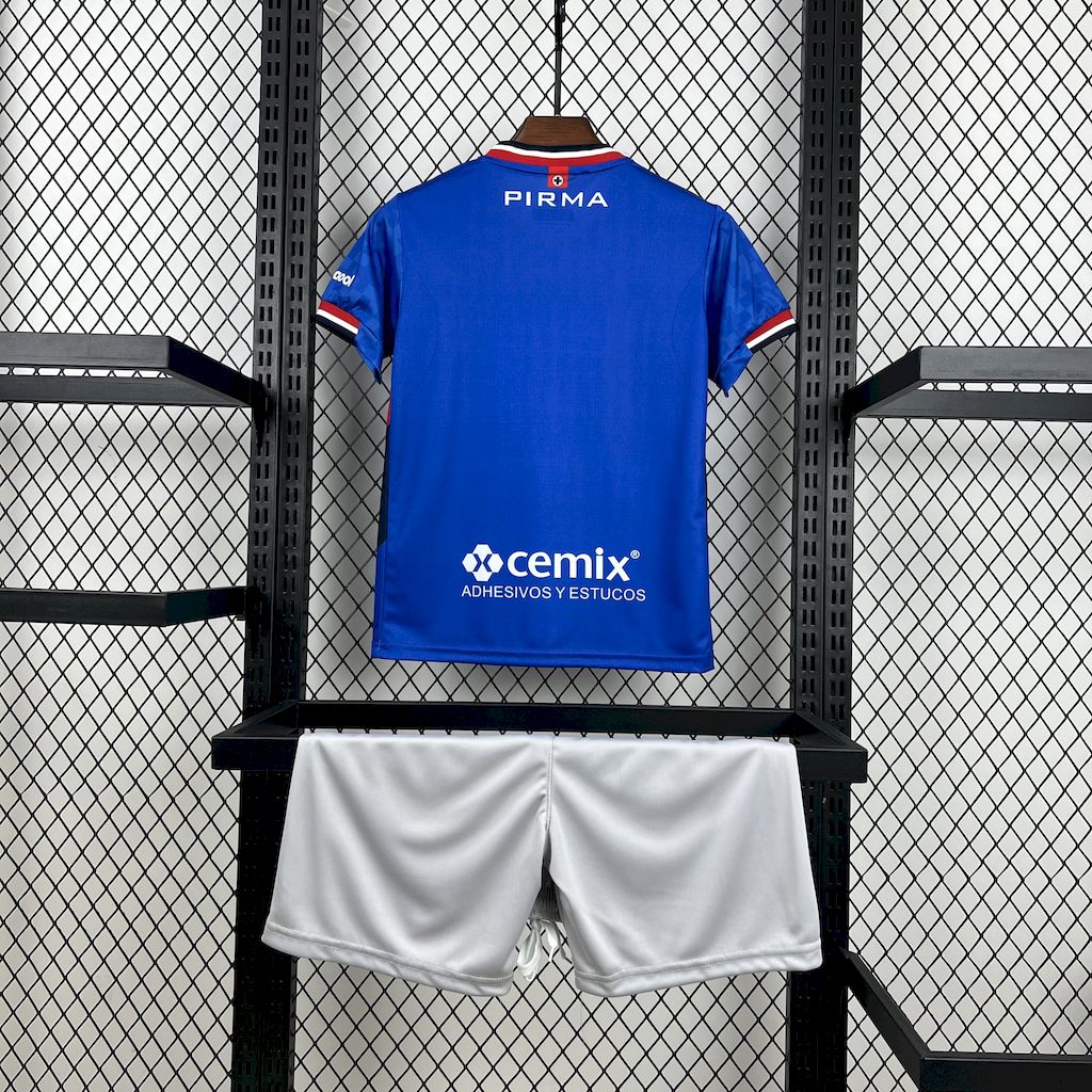 Kit local Cruz Azul 2025/26 para niños 