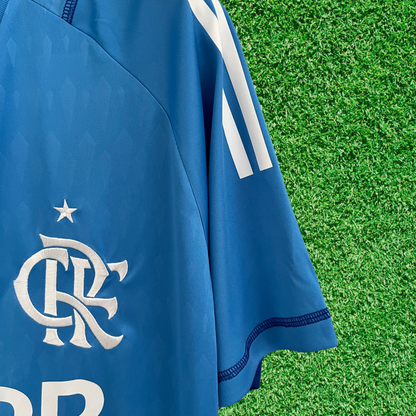 Camisa Flamengo Goleiro Azul 23/24 Torcedor