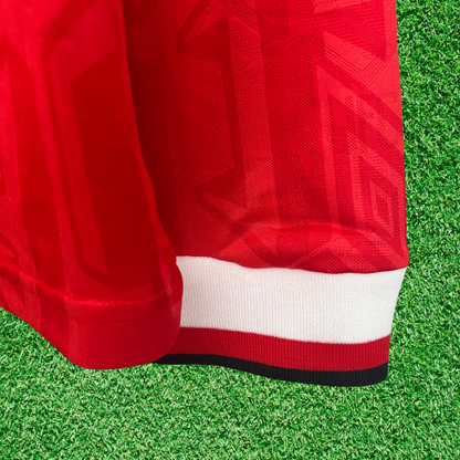 Camiseta de local del Manchester United 92/94 retro de manga larga 