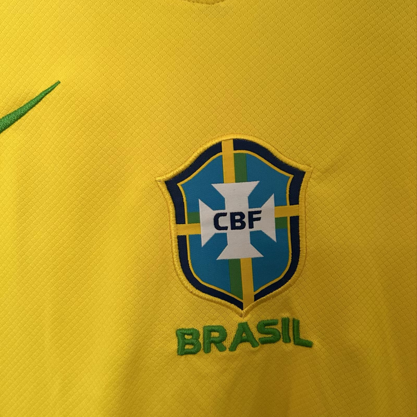 Camiseta local de la selección femenina de Brasil 2025, versión para aficionados 