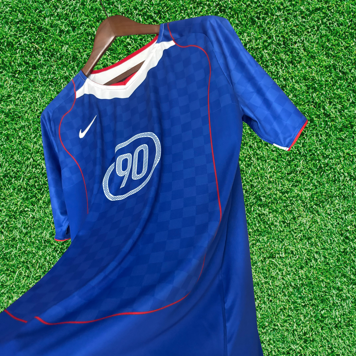 Total 90 Dark Blue Jersey 2025 Fan Version