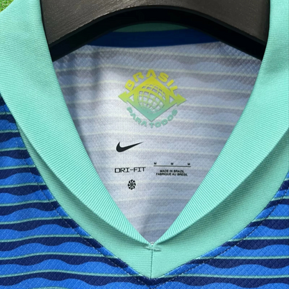 Camiseta de visitante de Brasil 24/25, versión para aficionados 