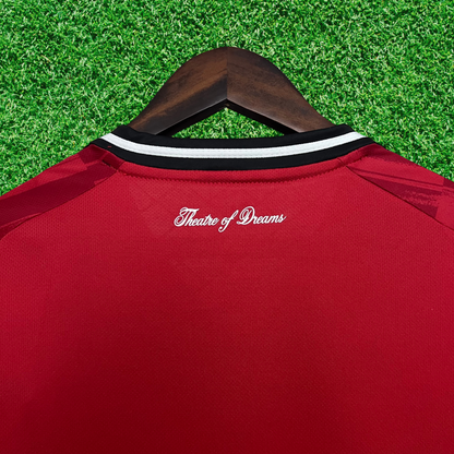 Camiseta local del Manchester United 25/26 versión para aficionados 