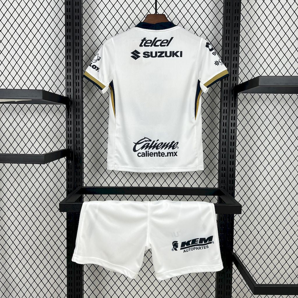 Kit de local para niños Pumas UNAM 2025/26 