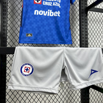 Kit local Cruz Azul 2025/26 para niños 