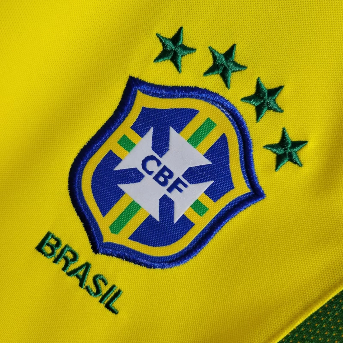Brazil Home Jersey 2002 Retro